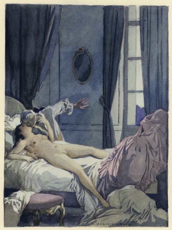 Illustration für die Memoiren von Casanova von Jules Marie Auguste Leroux
