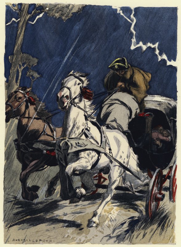 Illustration für die Memoiren von Casanova von Jules Marie Auguste Leroux