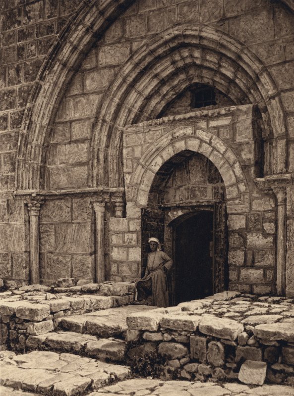 Jerusalem, Kirche des Grabes der Jungfrau, Portal von Karl Grober
