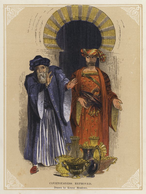 Tadel der Habgier von Kenny Meadows