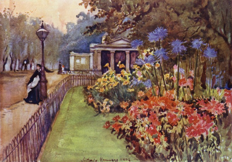 Herbstbeete, Hyde Park von Lady Victoria Marjorie Harriet Manners