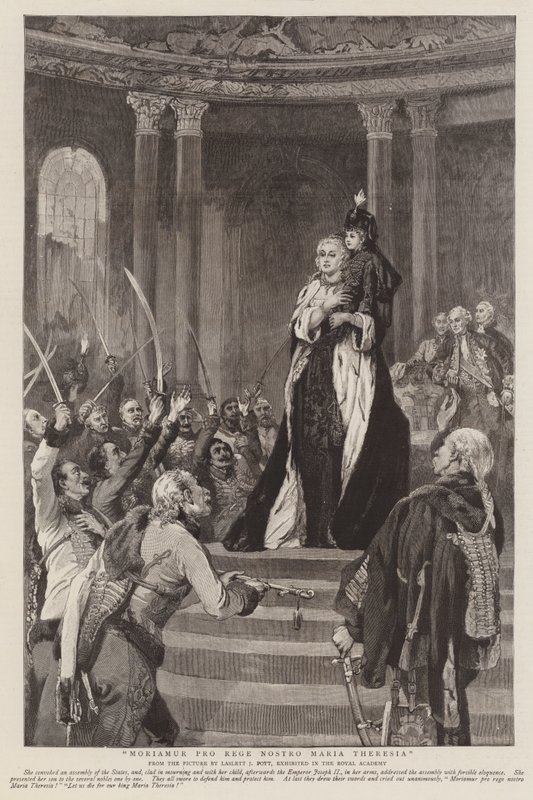 Moriamur pro rege nostro Maria Theresia von Laslett John Pott