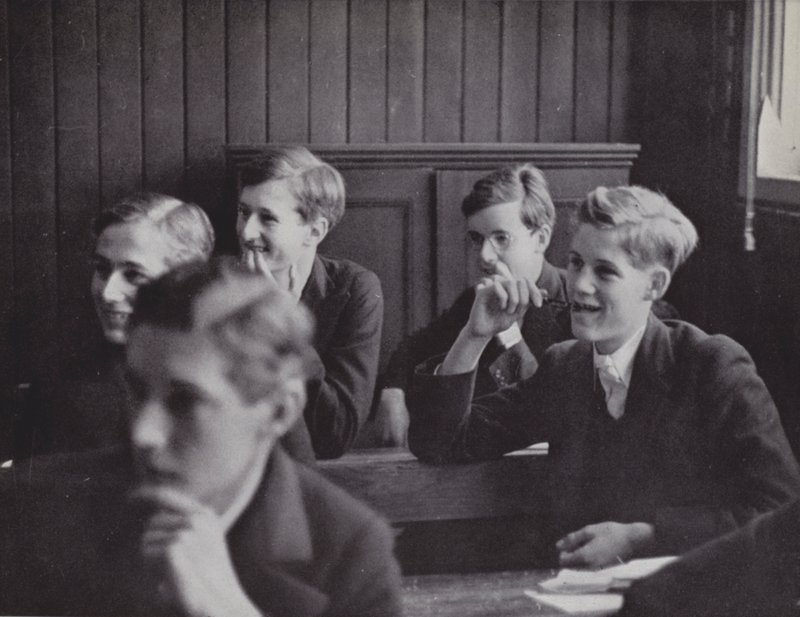 Die leichtere Seite des Lernens, eine Abteilung in den neuen Schulen, Eton von Laszlo Moholy Nagy