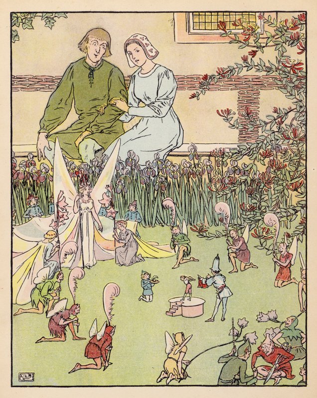 Illustration für Tom Thumb von Leonard Leslie Brooke