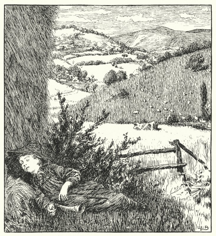 Kleiner Junge Blau, komm, blas dein Horn von Leonard Leslie Brooke