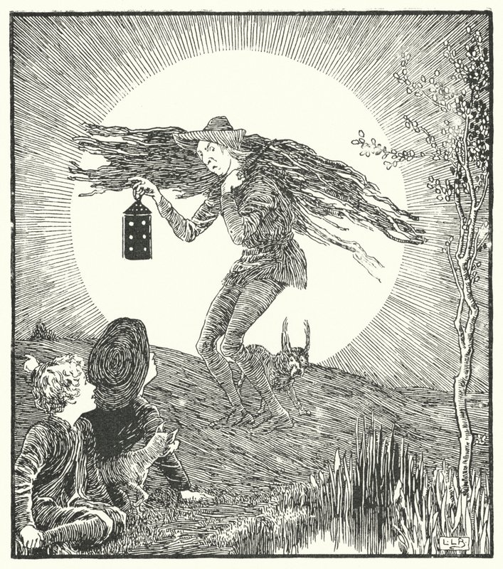 Der Mann im Mond fiel herunter von Leonard Leslie Brooke