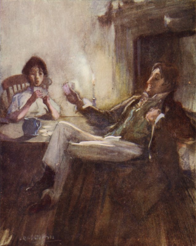 Dick Swiveller und die Markgräfin von Leonard Raven Hill