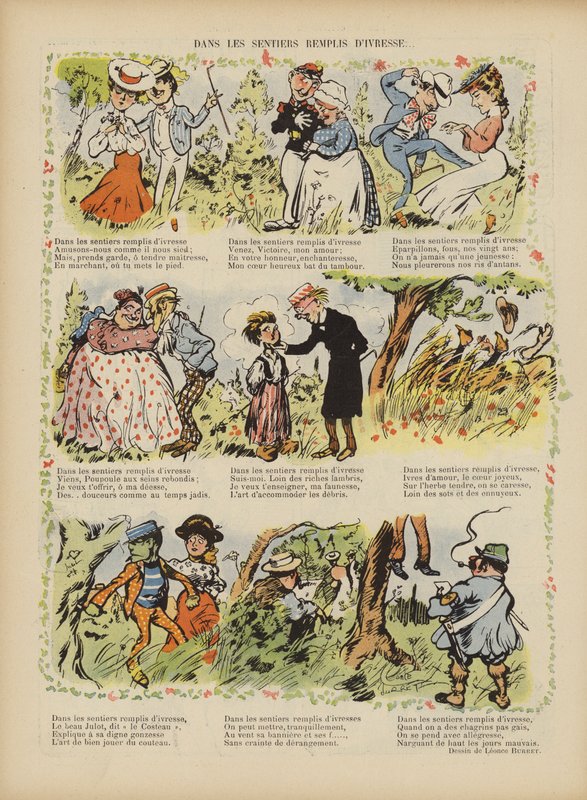 Illustration für Le Rire von Leonce Burret