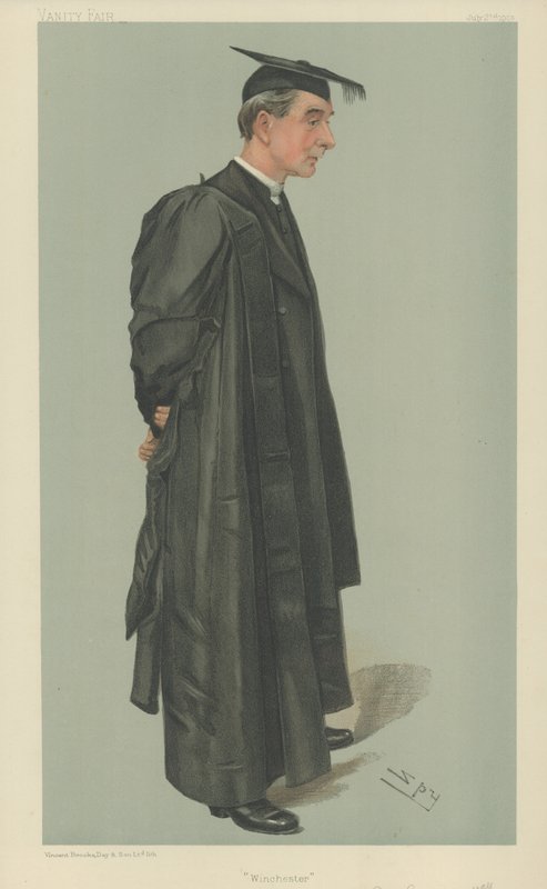 Hubert Burge, der Direktor von Winchester von Leslie Matthew Ward