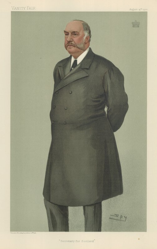 Lord Balfour von Burleigh von Leslie Matthew Ward