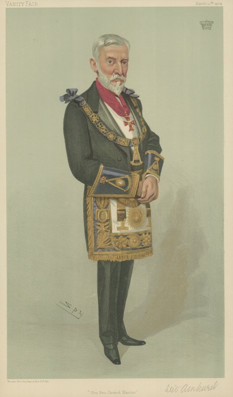 Der Earl of Amherst von Leslie Matthew Ward