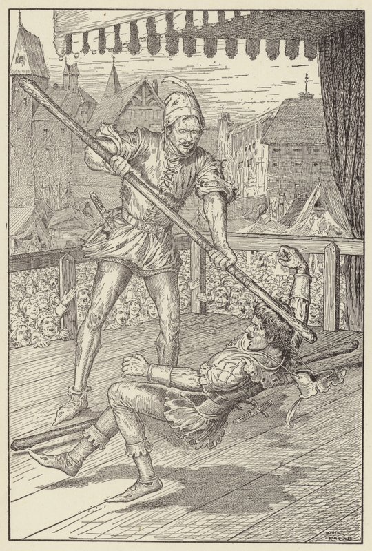 Er schlug Eric voll und direkt auf den Schädel von Louis John Rhead