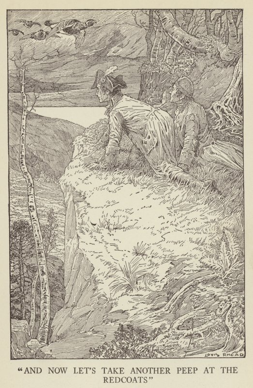 Illustration für Entführt von Robert Louis Stevenson von Louis John Rhead