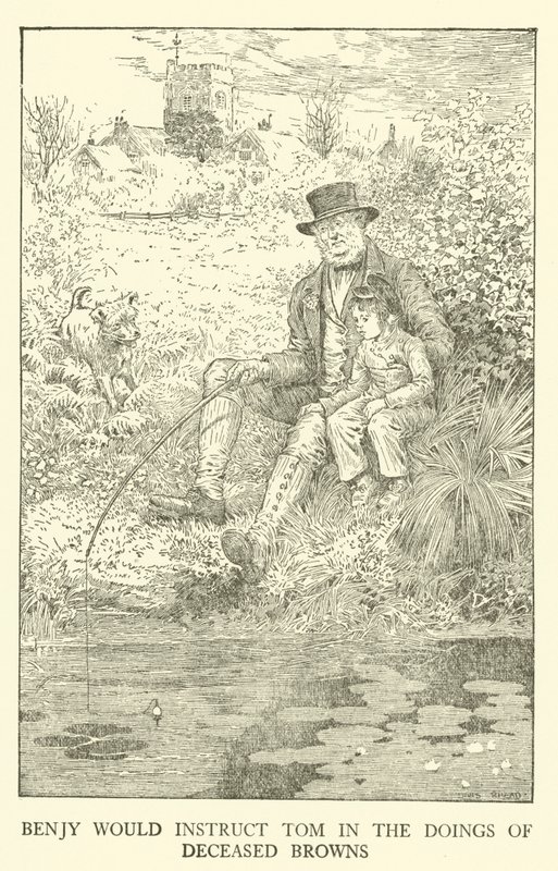 Illustration für Tom Browns Schulzeit von Louis John Rhead