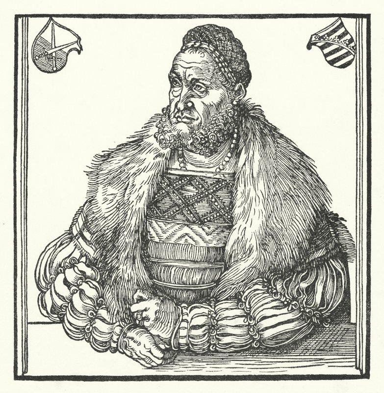 Friedrich III., Kurfürst von Sachsen von Lucas the Elder (after) Cranach