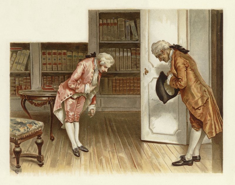Illustration für Die Schule des Skandals von Lucius Rossi