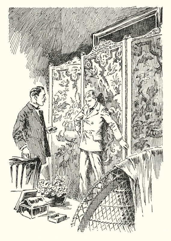 Illustration zu Das Bildnis des Dorian Gray von Oscar Wilde von Lui Trugo