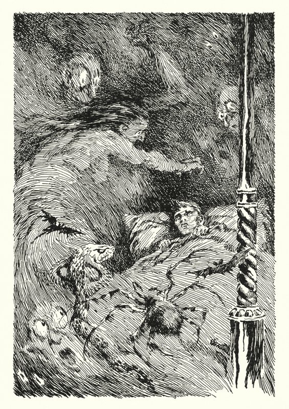 Illustration für Das Bildnis des Dorian Gray von Oscar Wilde von Lui Trugo