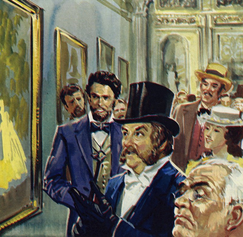 La Loge war Renoirs Beitrag zur ersten Ausstellung der Impressionisten von Luis Arcas Brauner