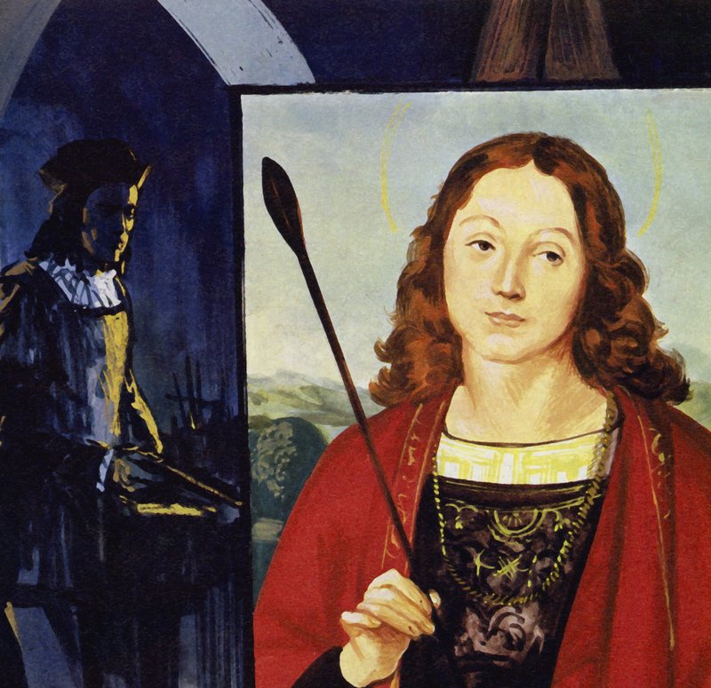 Raphael begann, eigene Aufträge zu erhalten von Luis Arcas Brauner