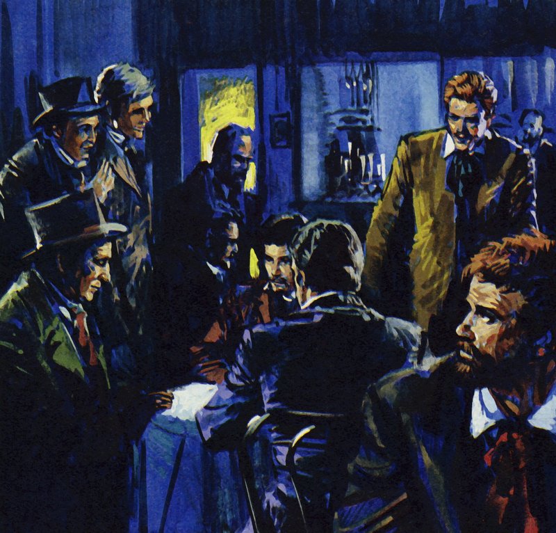 Das Café Guerbois wurde zum Treffpunkt von Renoirs Freunden von Luis Arcas Brauner