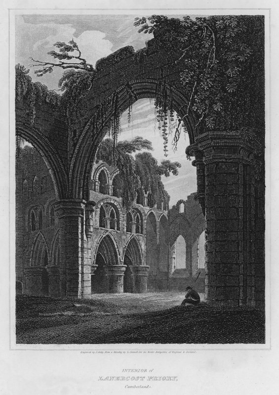 Das Innere der Lanercost Priory, Cumberland von Luke (after) Clennell
