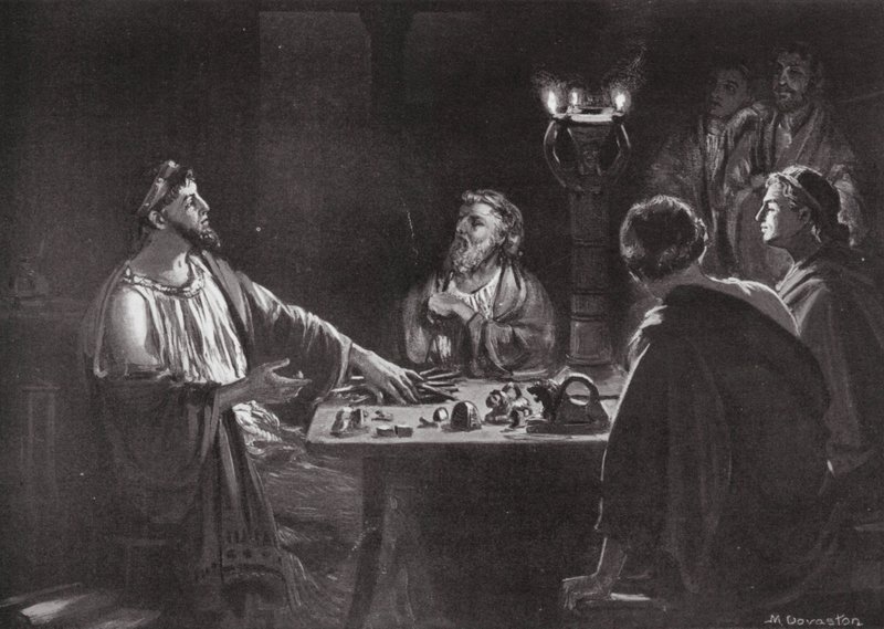 Einführung von Gewichten und Maßen in Griechenland von Margaret (after) Dovaston