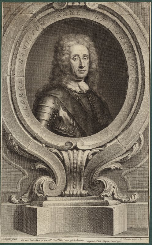 Porträt von George Hamilton, Earl of Orkney von Martin Maingaud