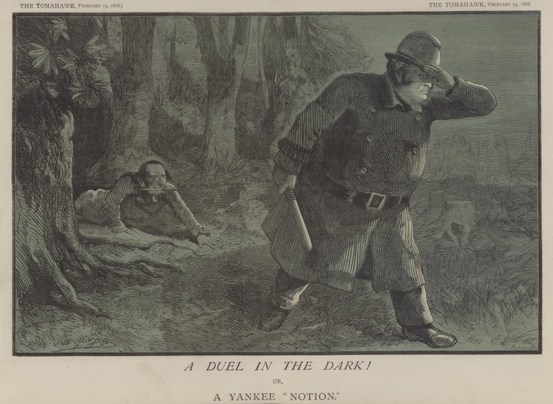 Ein Duell im Dunkeln! oder, Eine Yankee-Idee von Matthew