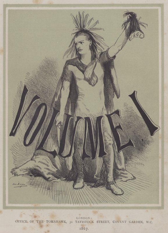 Illustration aus der Zeitschrift The Tomahawk von Matthew
