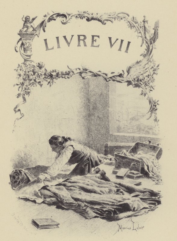 Illustration für Buch VII von Les Confessions de Jean-Jacques Rousseau von Maurice Leloir