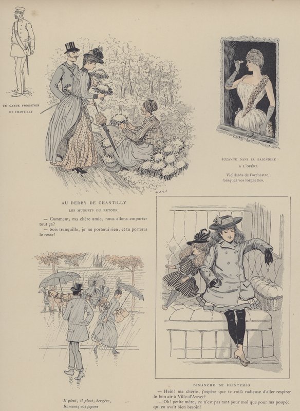 Illustration für Paris Brillant von Maurice Charles Mathieu Bonvoisin