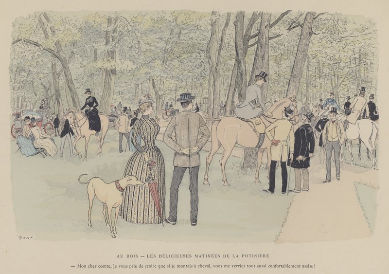 Illustration für Paris Brillant von Maurice Charles Mathieu Bonvoisin
