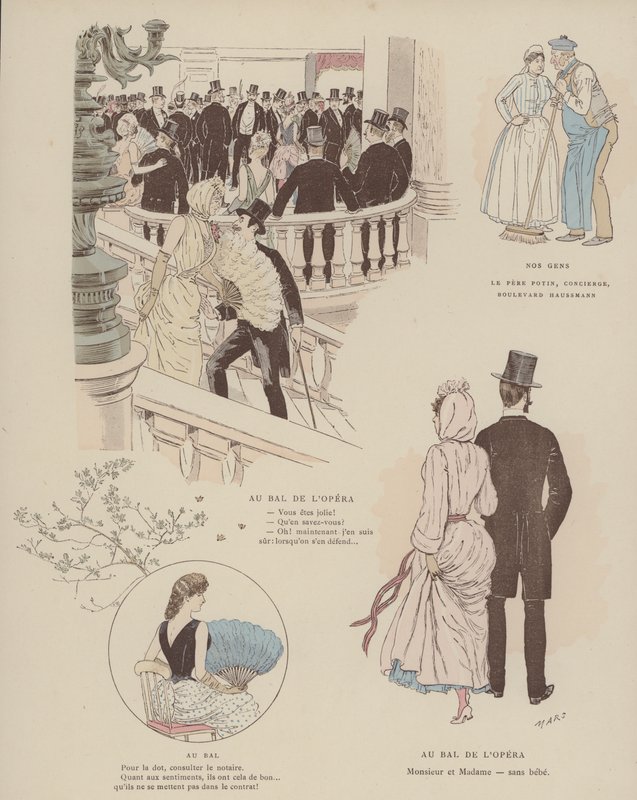 Illustration für Paris Brillant von Maurice Charles Mathieu Bonvoisin