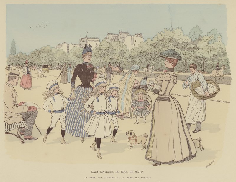 Illustration für Paris Brillant von Maurice Charles Mathieu Bonvoisin