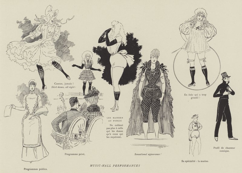 Illustration für La Vie De Londres von Mars von Maurice Charles Mathieu Bonvoisin