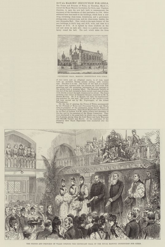 Royal Masonic Institution for Girls von Melton Prior