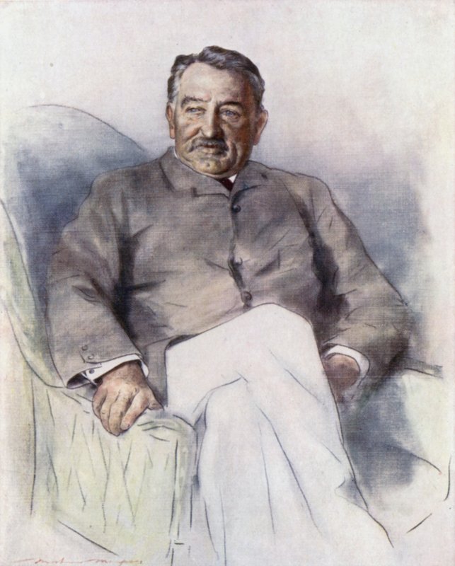 Cecil J. Rhodes von Mortimer Ludington Menpes