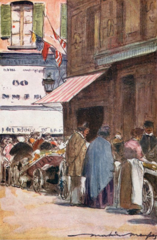 Straßenhändlerinnen von Mortimer Ludington Menpes