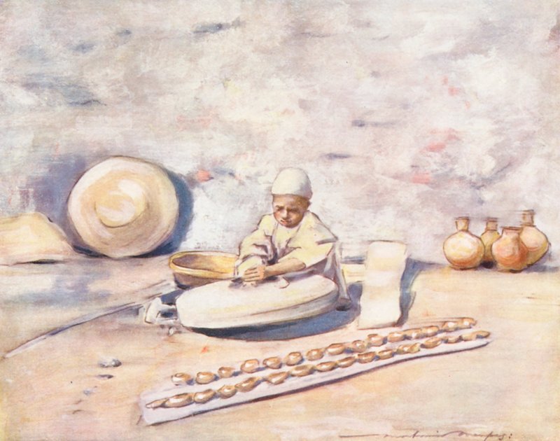 Kinder der Welt: Kaschmir, Der Töpfer von Mortimer Ludington Menpes