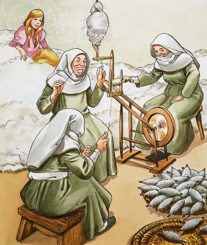 Die drei Spinnerinnen von Nadir Quinto