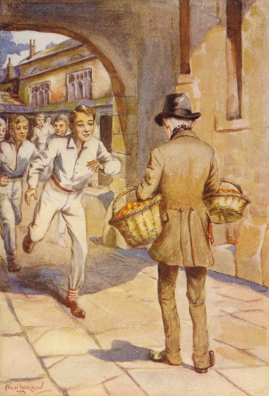 Es gab einen Ansturm kleiner Jungen auf den kleinen blassen Mann von Nicol Laidlaw