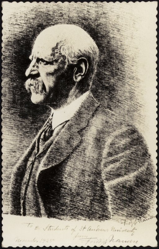 Fridtjof Nansen (1861-1930), norwegischer Entdecker, Diplomat und Humanist von Norwegian School