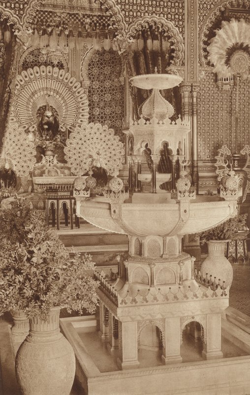 Maurischer Kiosk, nahe dem bayerischen Königsschloss Linderhof von Otto Ballerstedt