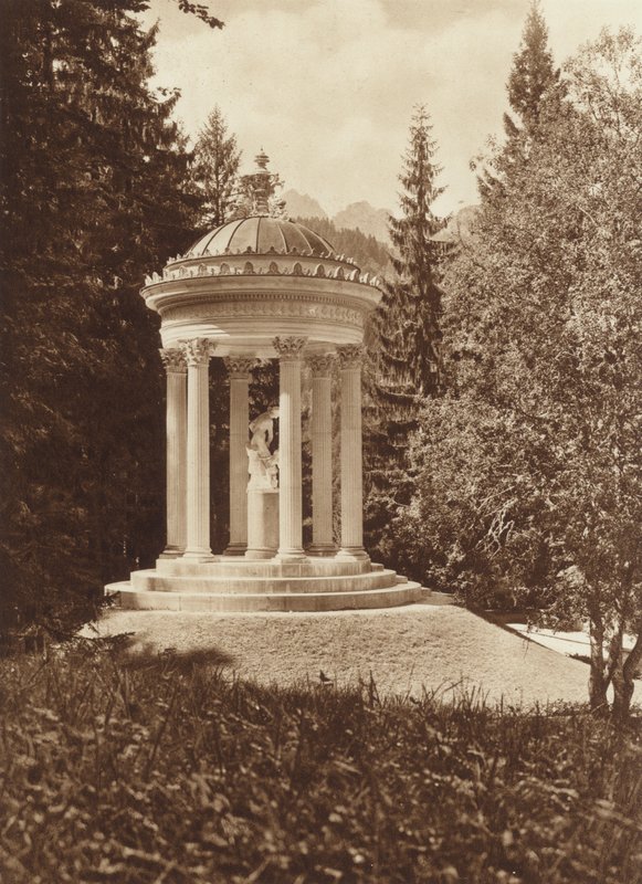 Park des Königsschlosses Linderhof, Venus-Pavillon von Otto Ballerstedt