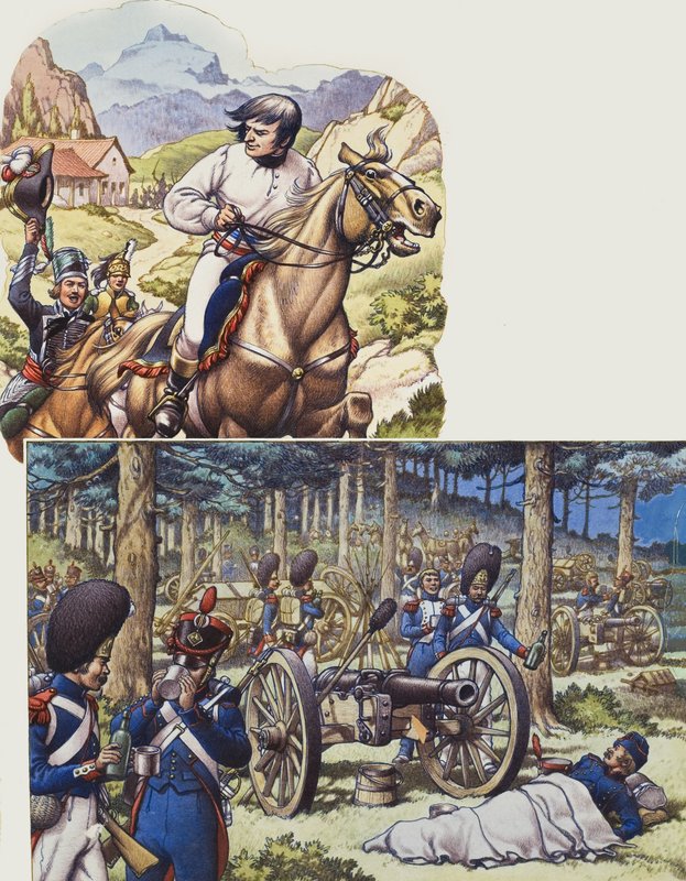 Napoleon und Napoleons Kaiserliche Garde von Pat (1907 95) Nicolle