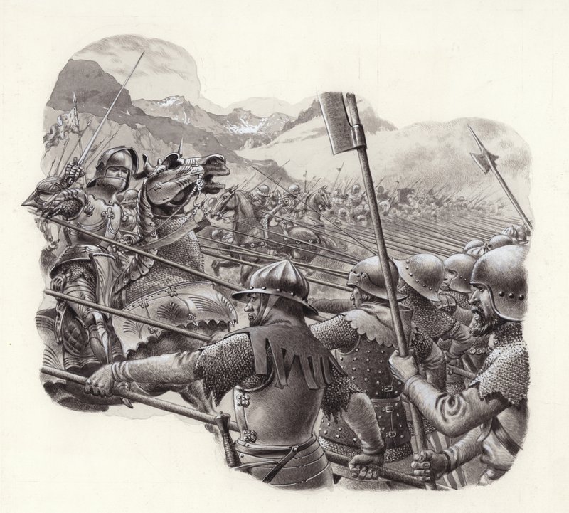 Schweizer Infanterie im 15. Jahrhundert von Pat (1907-95) Nicolle