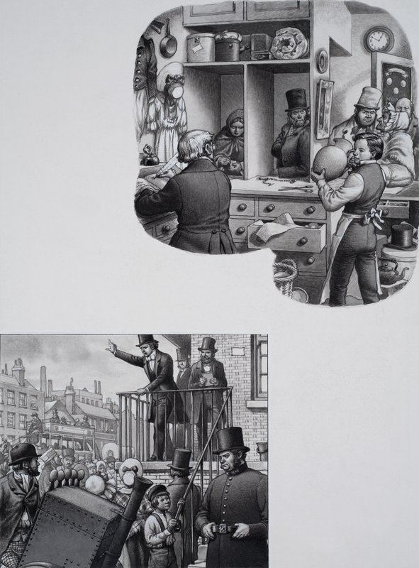 William Booth (1829-1912) von Pat (1907 95) Nicolle