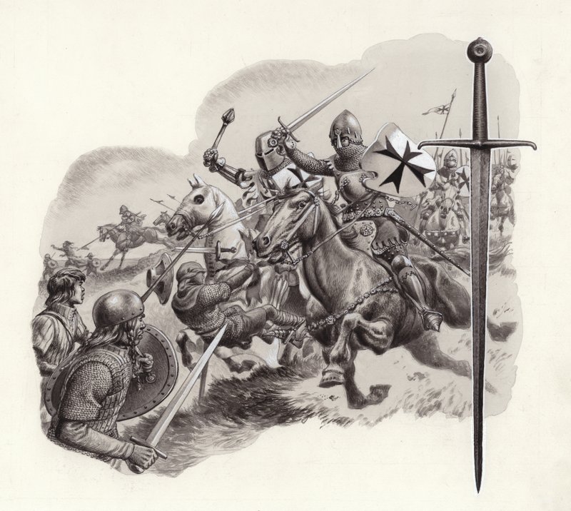 Die Deutschritter von Pat (1907-95) Nicolle
