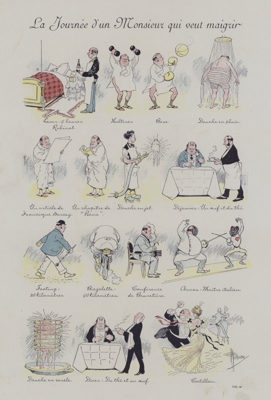 Der Tag eines Herrn, der abnehmen will von Paul Guillaume